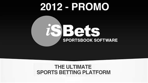 isbets admin|ISBets Sportsbook Software Promo Reel .